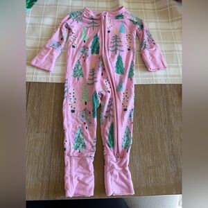 Little Sleepies Pink Christmas